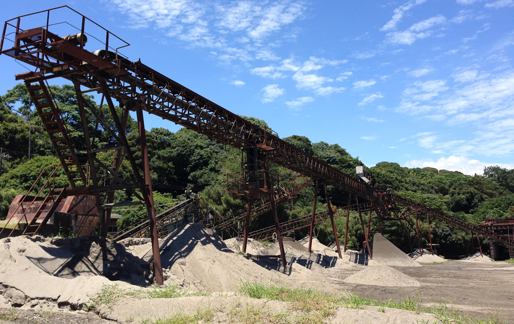 川砂製造プラント